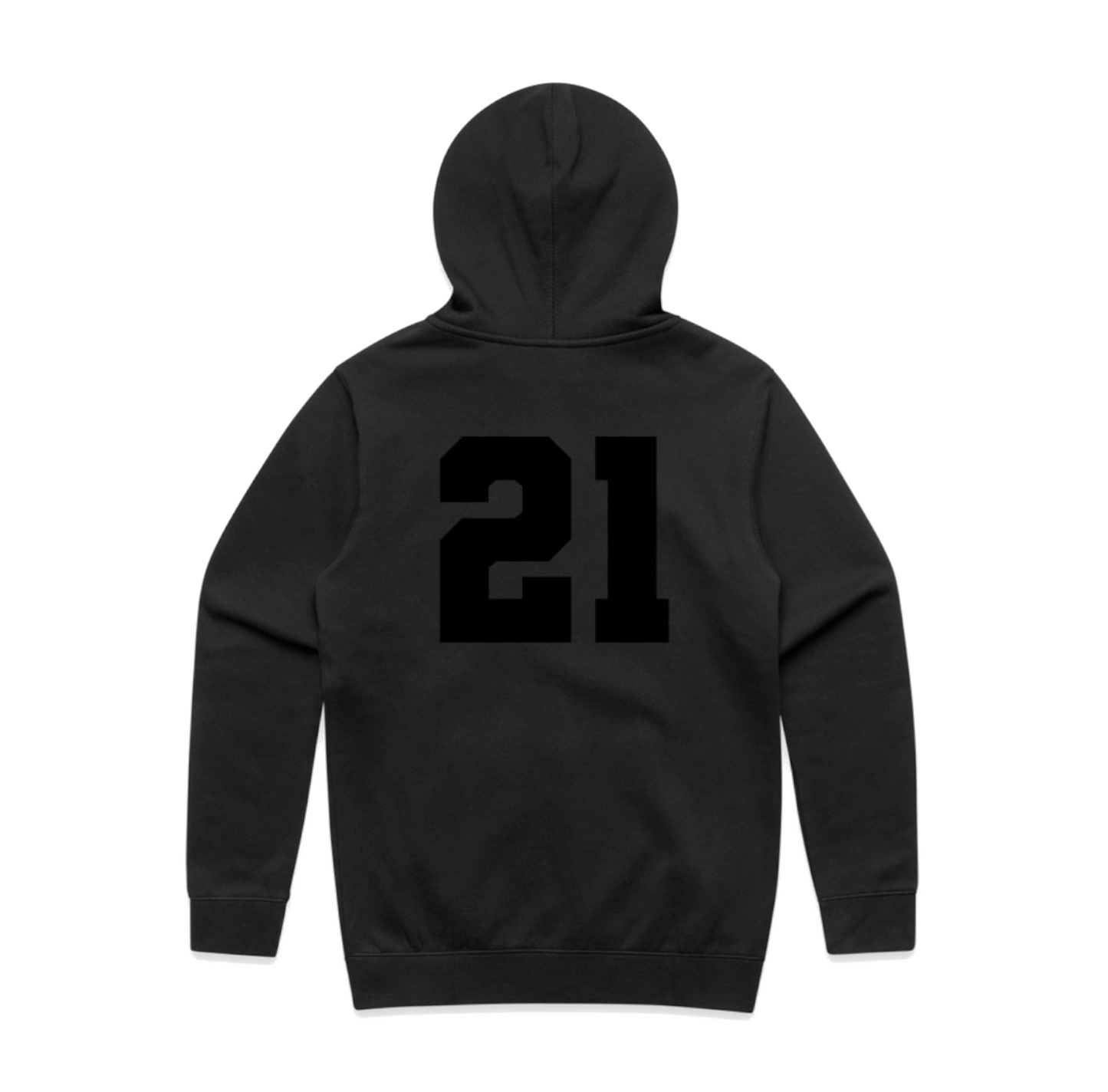 "varsity" zip up hoodie